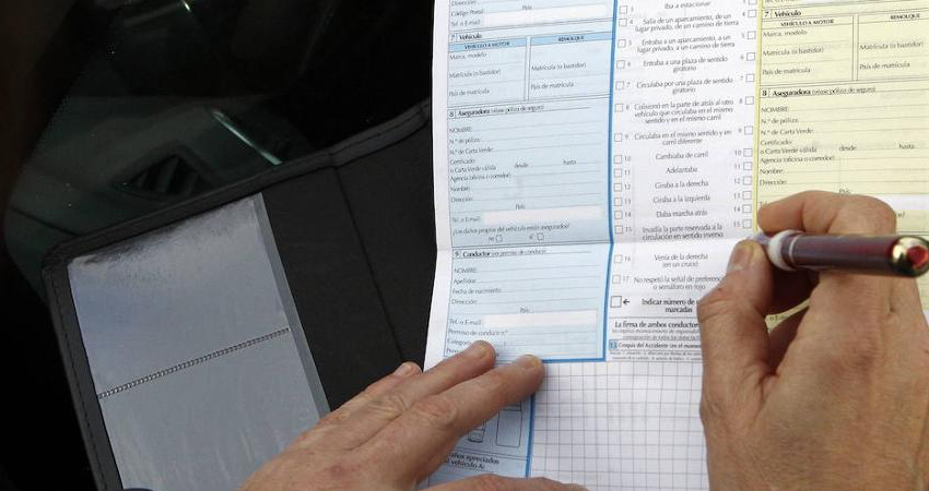 declaración amistosa de accidentes